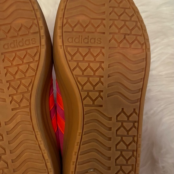 Adidas Fuchsia and Tangerine Sneakers - Picture 4 of 4